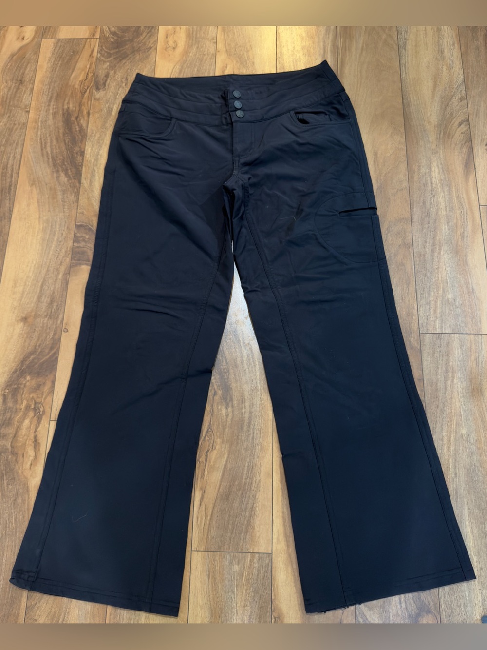 Lululemon Carry-Less Pant Black Women’s Utility Cargo Y2K Vintage Bootcut Rare